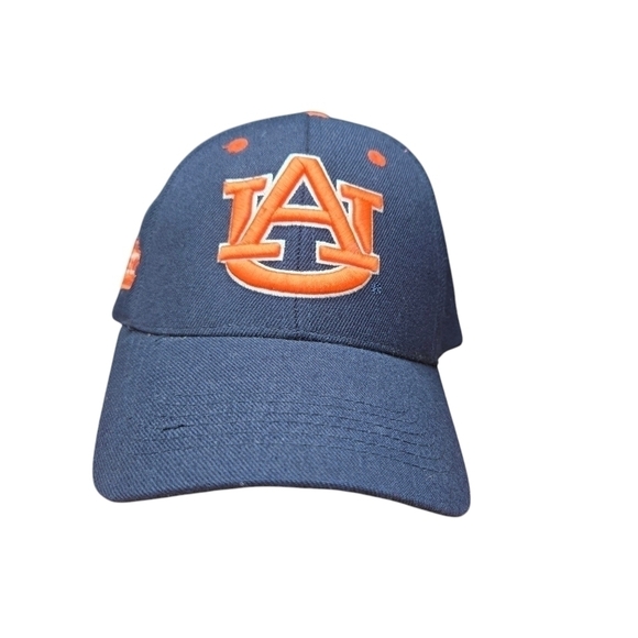 Auburn Tigers Top of the World Velcro Back Collegiate Licensed Navy OrangeWool - Picture 1 of 6